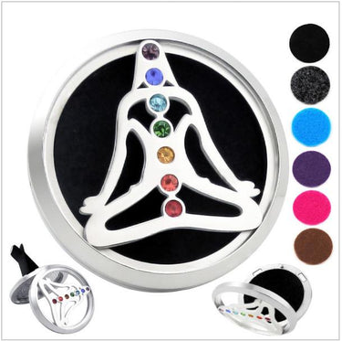7 Chakra Buddha Car Diffuser